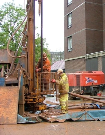 Rotary Core Drilling Ground Investigation in Birmingham