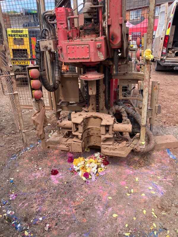 A Holy Borehole - Bhoomi Puja
